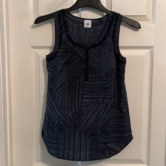 CAbi Limited Edition Beaded Tank - Picture 2 of 11
